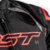 RST S1 Mevsimlik Motosiklet Ceketi Siyah Kırmızı resmi