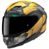 HJC F71 Bumblebee MC3SF Kapalı Motosiklet Kaskı resmi