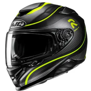 HJC RPHA71 Cleta MC3HSF Kapalı Motosiklet Kaskı Siyah Neon resmi