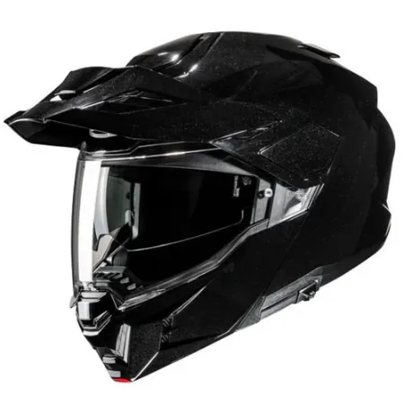 HJC İ80 Çene Açılır Motosiklet Kaskı Parlak Siyah resmi