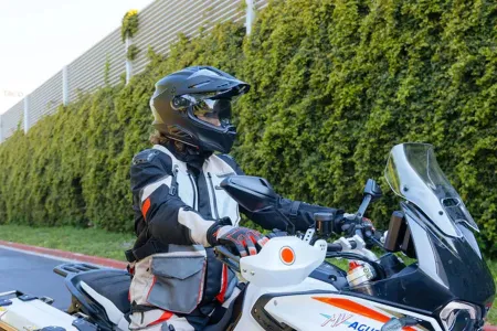 HJC RPHA60 Dakar MC1 Kapalı Motosiklet Kaskı Siyah Kırmızı resmi