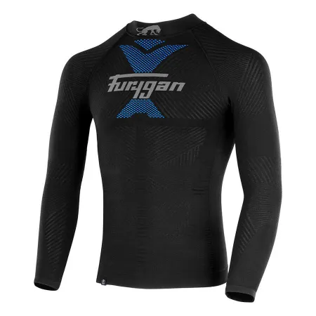 Furygan Active Long Sleeves 37.5 Yazlık İçlik Üst Siyah resmi