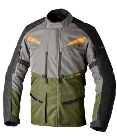 RST Maverick Evo CE Motosiklet Montu Haki Gri Turuncu resmi