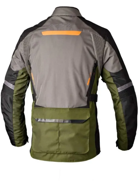 RST Maverick Evo CE Motosiklet Montu Haki Gri Turuncu resmi