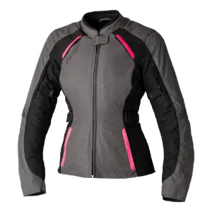 RST Ava CE Tekstil Kadın Motosiklet Montu Gri Pembe resmi