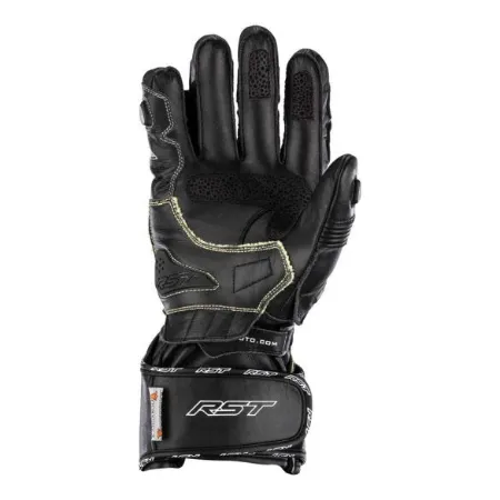 RST Tractech Evo 4 Uzun Deri Motosiklet Eldiveni Siyah resmi