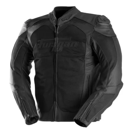 Furygan Speed Mesh Evo 3D Yazlık Deri Motosiklet Ceketi Siyah resmi