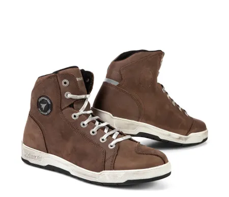 Stylmartin Marshall WP Sneakers Motosiklet Botu Kısa Kahverengi resmi