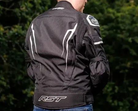 RST Tractech Evo 5 Mevsimlik Motosiklet Ceketi Siyah resmi