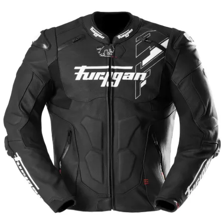 Furygan Raptor Evo 3 Deri Motosiklet Ceketi Siyah resmi