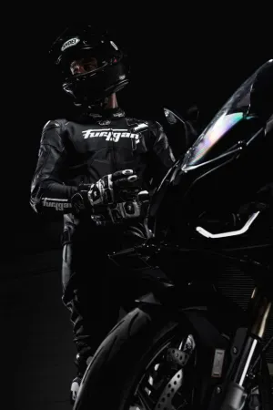 Furygan Raptor Evo 3 Deri Motosiklet Ceketi Siyah resmi