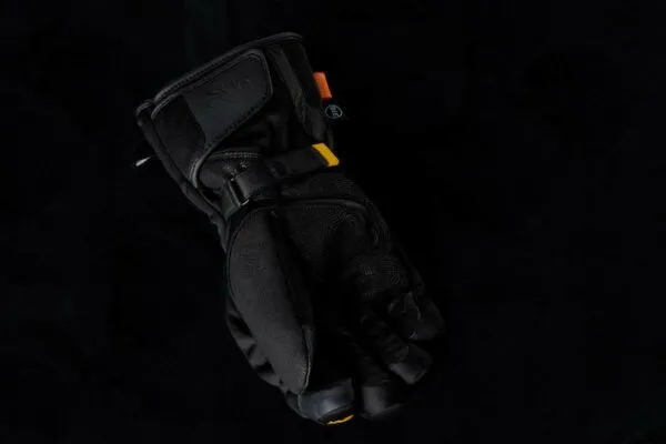 Furygan Heat X Kevlar Kışlık Isıtmalı Motosiklet Eldiveni Siyah resmi