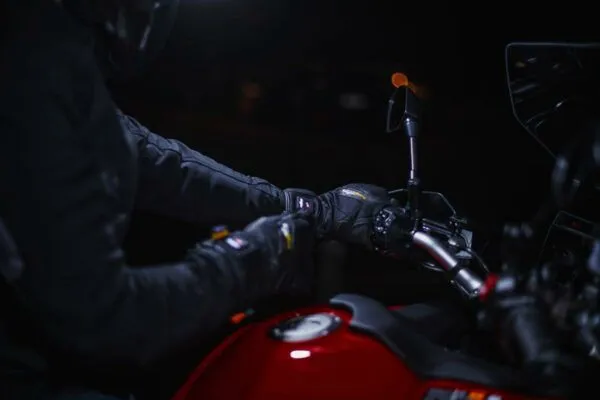 Furygan Heat X Kevlar Kışlık Isıtmalı Motosiklet Eldiveni Siyah resmi