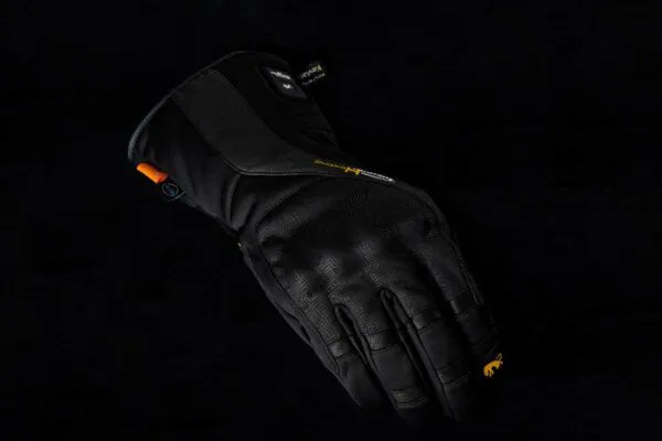 Furygan Heat X Kevlar Kışlık Isıtmalı Motosiklet Eldiveni Siyah resmi