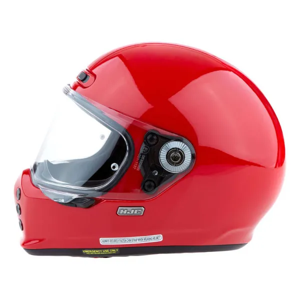 HJC V10 Kapalı Motosiklet Kaskı Derin Kırmızı resmi