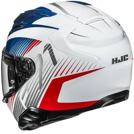 HJC F71 Catos MC21 Kapalı Motosiklet Kaskı Mavi Kırmızı resmi