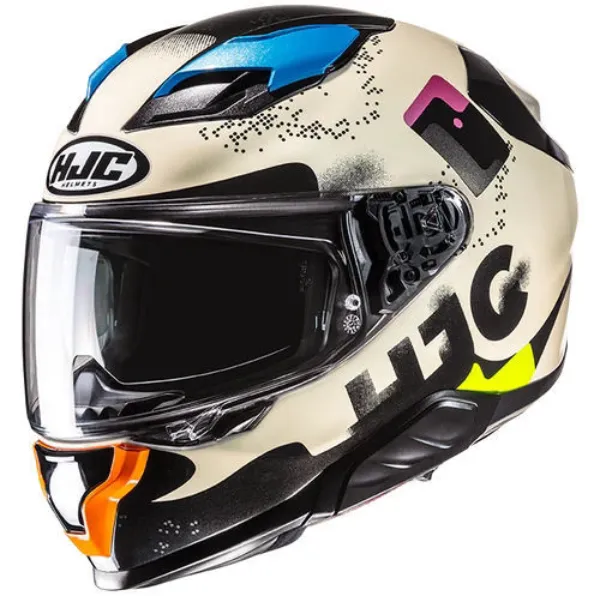 HJC F71 Faco MC28 Kapalı Motosiklet Kaskı resmi