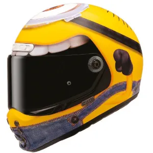 HJC V10 Stuart Minions Universal MC3 Kapalı Motosiklet Kaskı resmi