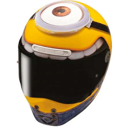 HJC V10 Stuart Minions Universal MC3 Kapalı Motosiklet Kaskı resmi
