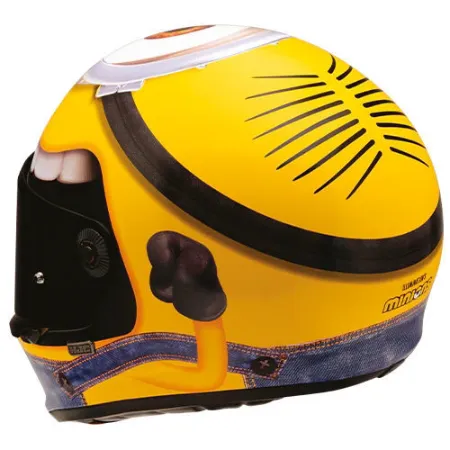 HJC V10 Stuart Minions Universal MC3 Kapalı Motosiklet Kaskı resmi