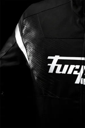 Furygan Shard Mevsimlik Motosiklet Montu Siyah Beyaz resmi