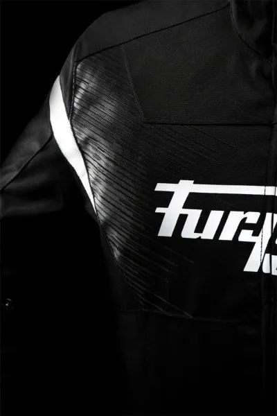 Furygan Shard Mevsimlik Motosiklet Montu Siyah Beyaz resmi