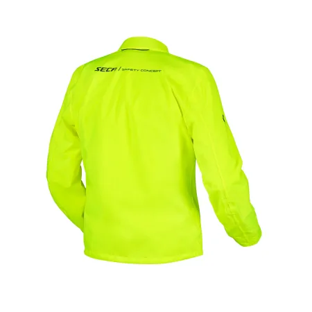 SECA Multidry Kadın Motosiklet Yağmurluğu Fluo Sarı resmi