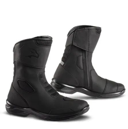 Falco Liberty 4 WP Motosiklet Botu Kısa Siyah resmi