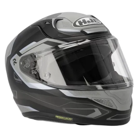 HJC RPHA12 Brels MC5SF Kapalı Motosiklet Kaskı Siyah Gri resmi