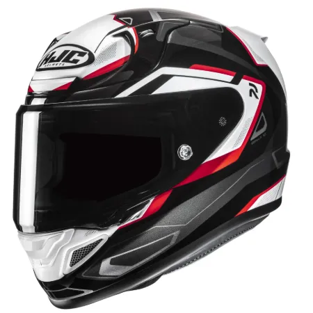 HJC RPHA12 Brels MC1 Kapalı Motosiklet Kaskı Siyah Beyaz Kırmızı resmi