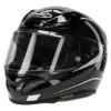 HJC RPHA12 Carbon Keres MC5 Kapalı Motosiklet Kaskı Siyah Beyaz resmi