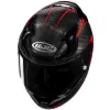 HJC RPHA12 Carbon Keres MC1 Kapalı Motosiklet Kaskı Kırmızı resmi