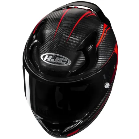 HJC RPHA12 Carbon Keres MC1 Kapalı Motosiklet Kaskı Kırmızı resmi