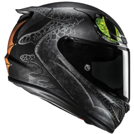 HJC RPHA12 Toothless 2 Universal MC4SF Kapalı Motosiklet Kaskı resmi