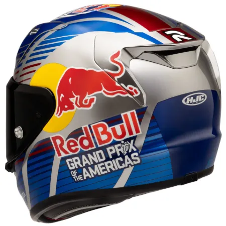 HJC RPHA12 Red Bull Austin GP II MC21 Kapalı Motosiklet Kaskı resmi