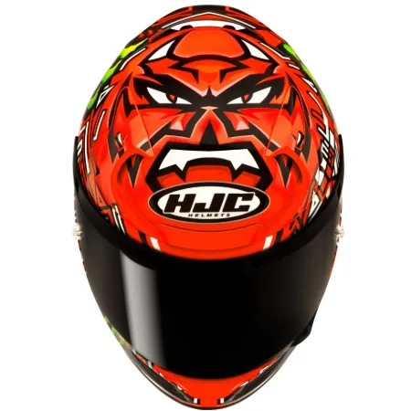HJC RPHA12 Quartararo 2 MC1 Kapalı Motosiklet Kaskı resmi