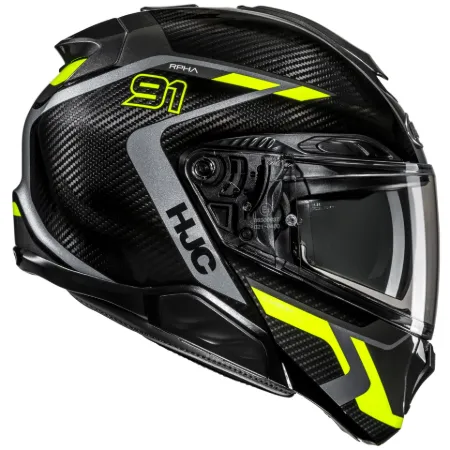 HJC RPHA91 Carbon Lagos MC3H Çene Açılır Motosiklet Kaskı resmi