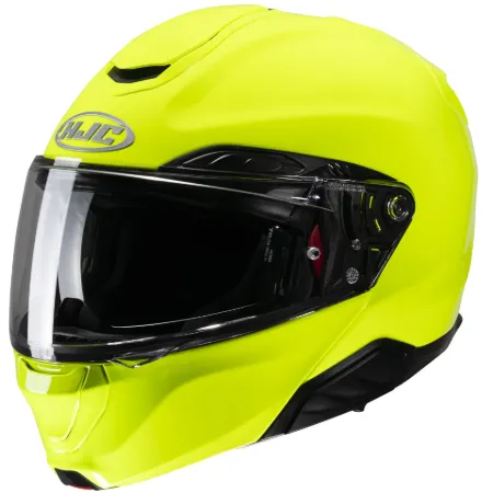 HJC RPHA91 Çene Açılır Motosiklet Kaskı Neon Sarı resmi
