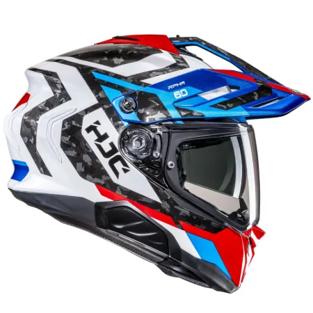 HJC RPHA60 Dakar MC21 Kapalı Motosiklet Kaskı Mavi Kırmızı resmi