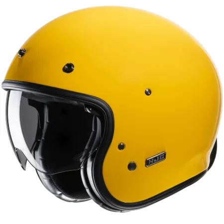 HJC V31 Yarım Motosiklet Kask Derin Sarı resmi