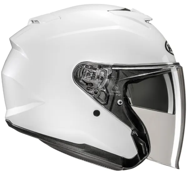 HJC İ31 Yarım Motosiklet Kaskı Parlak Beyaz resmi