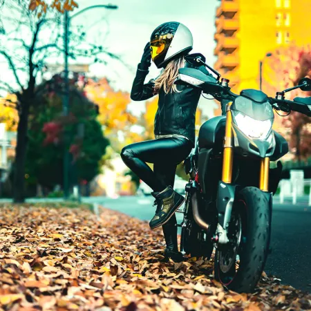 Falco Harlem Motosiklet Botu Askeri Yeşil resmi