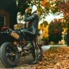 Falco Harlem Motosiklet Botu Askeri Yeşil resmi
