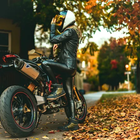 Falco Harlem Motosiklet Botu Askeri Yeşil resmi