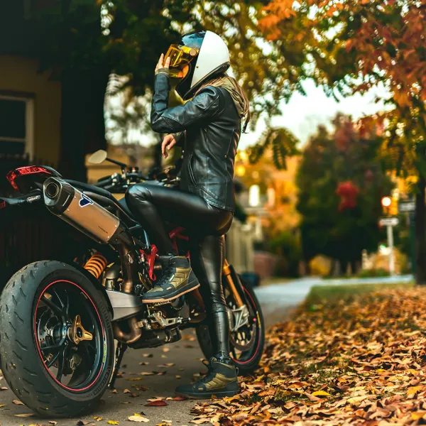 Falco Harlem Motosiklet Botu Askeri Yeşil resmi