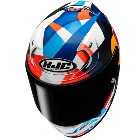 HJC RPHA12 Red Bull Misano 2 MC21 Kapalı Motosiklet Kaskı resmi