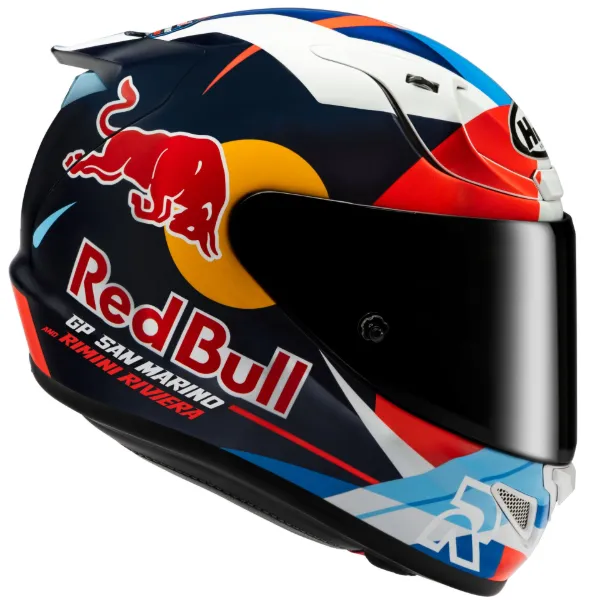 HJC RPHA12 Red Bull Misano 2 MC21 Kapalı Motosiklet Kaskı resmi