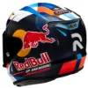 HJC RPHA12 Red Bull Misano 2 MC21 Kapalı Motosiklet Kaskı resmi