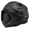 HJC F100 Carbon Çene Açılır Motosiklet Kaskı Mat Siyah resmi