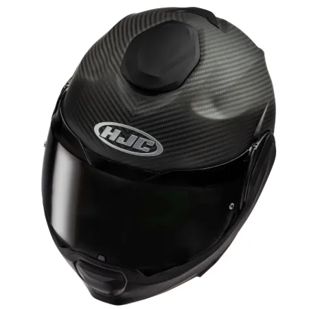 HJC F100 Carbon Çene Açılır Motosiklet Kaskı Mat Siyah resmi